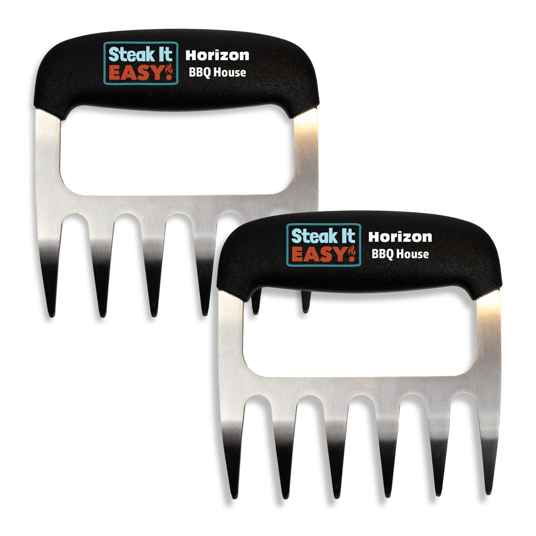 F1411 - Stainless Steel BBQ Meat Claws Set