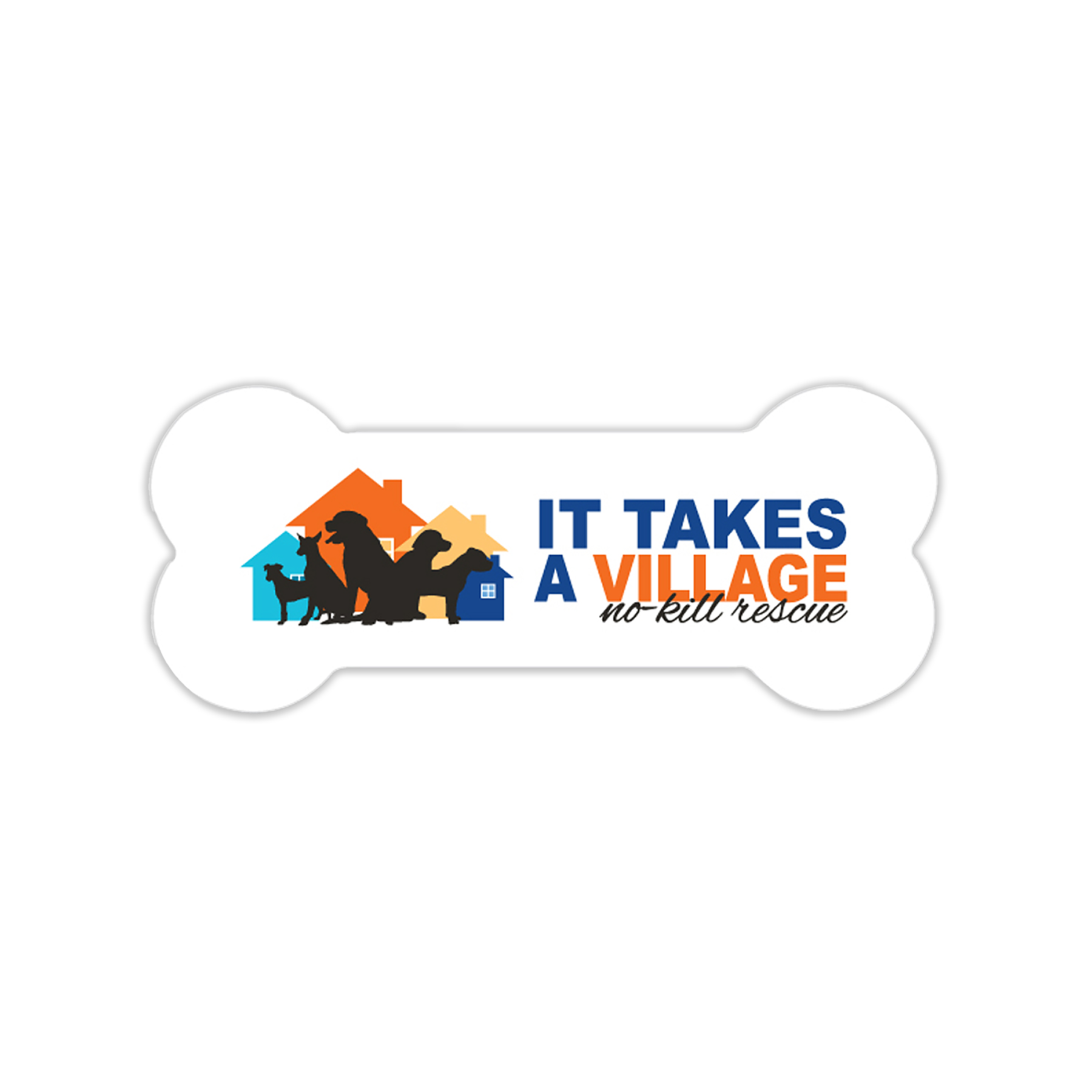 Bone Shaped Decal